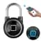 Smart Bluetooth Fingerprint Padlock Waterproof IP65 Remote Unlock for iOS & Android