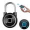 Smart Bluetooth Fingerprint Padlock Waterproof IP65 Remote Unlock for iOS & Android