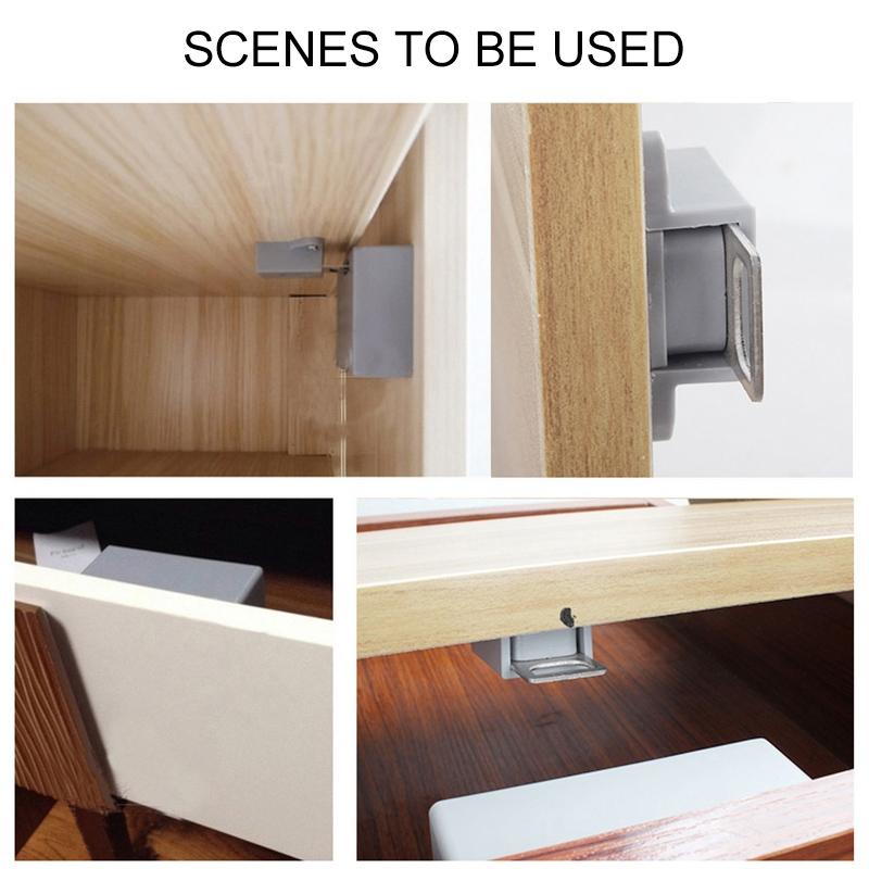 Smart RFID Cabinet Lock For Double Doors Hidden Magnetic Card Security System 3