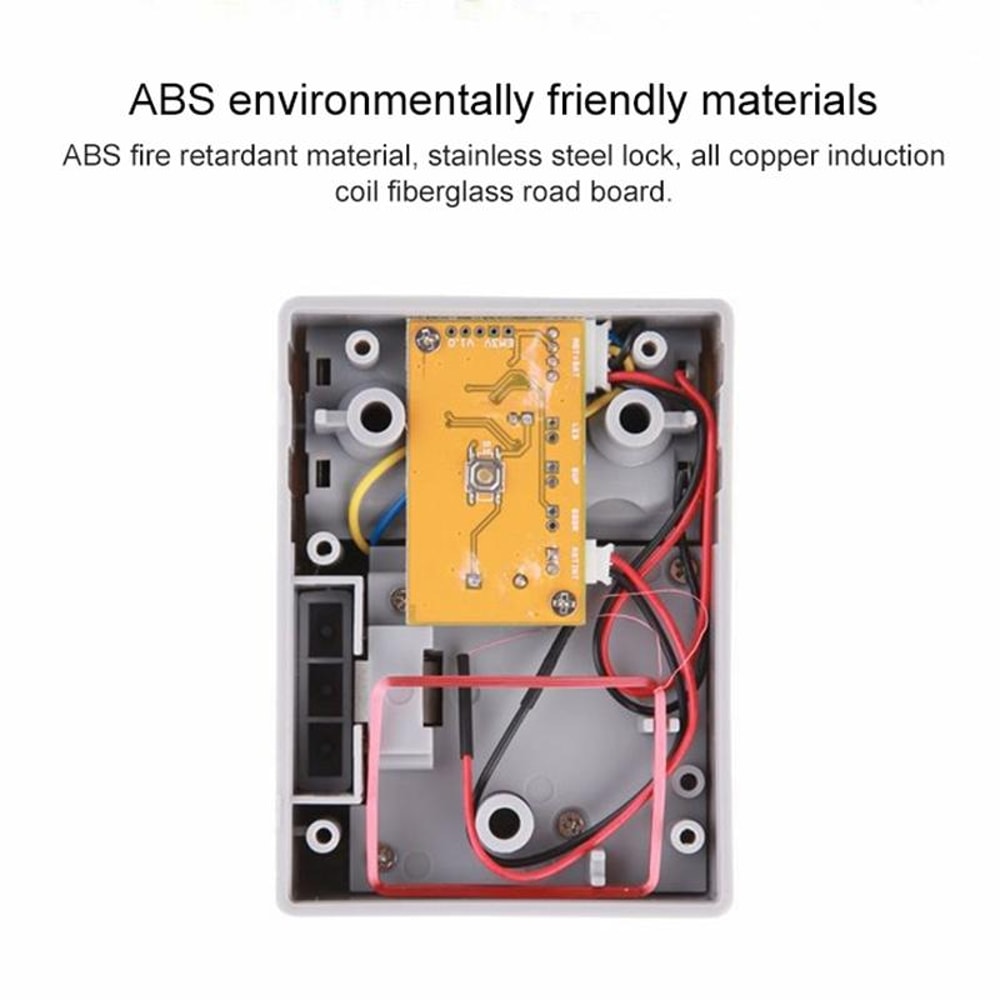 Smart RFID Cabinet Lock For Double Doors Hidden Magnetic Card Security System 8