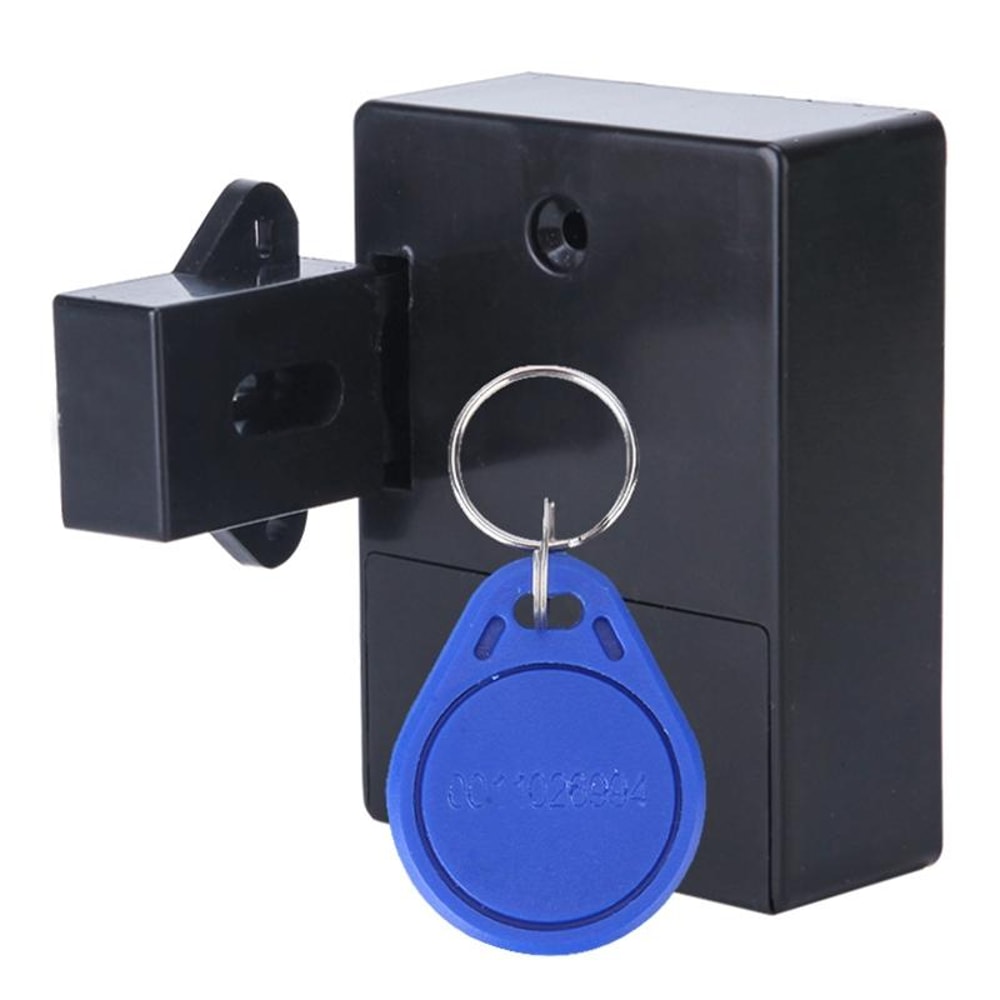 Smart RFID Cabinet Lock For Double Doors Hidden Magnetic Card Security System 13