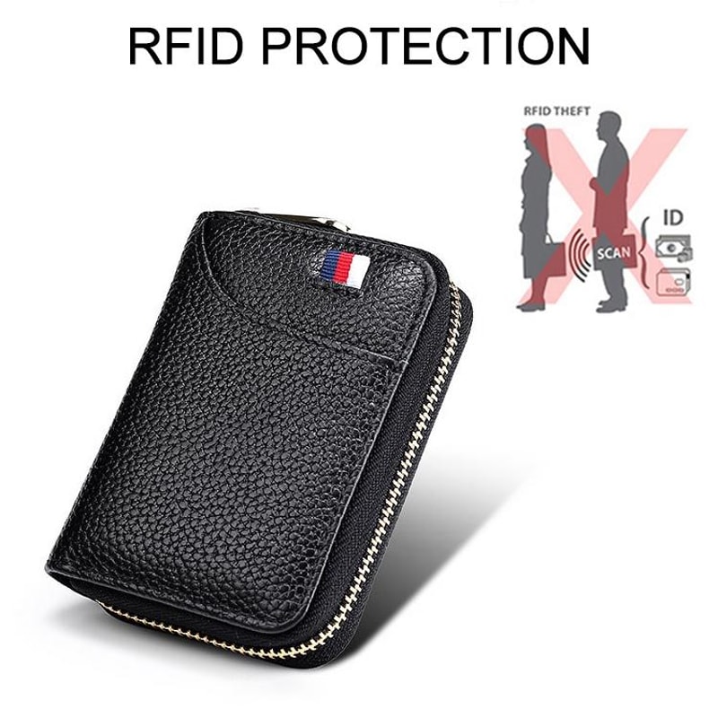 Elegant RFID Blocking Wallet For Women With Multi Card Organizer And Soft Leather Design 5
