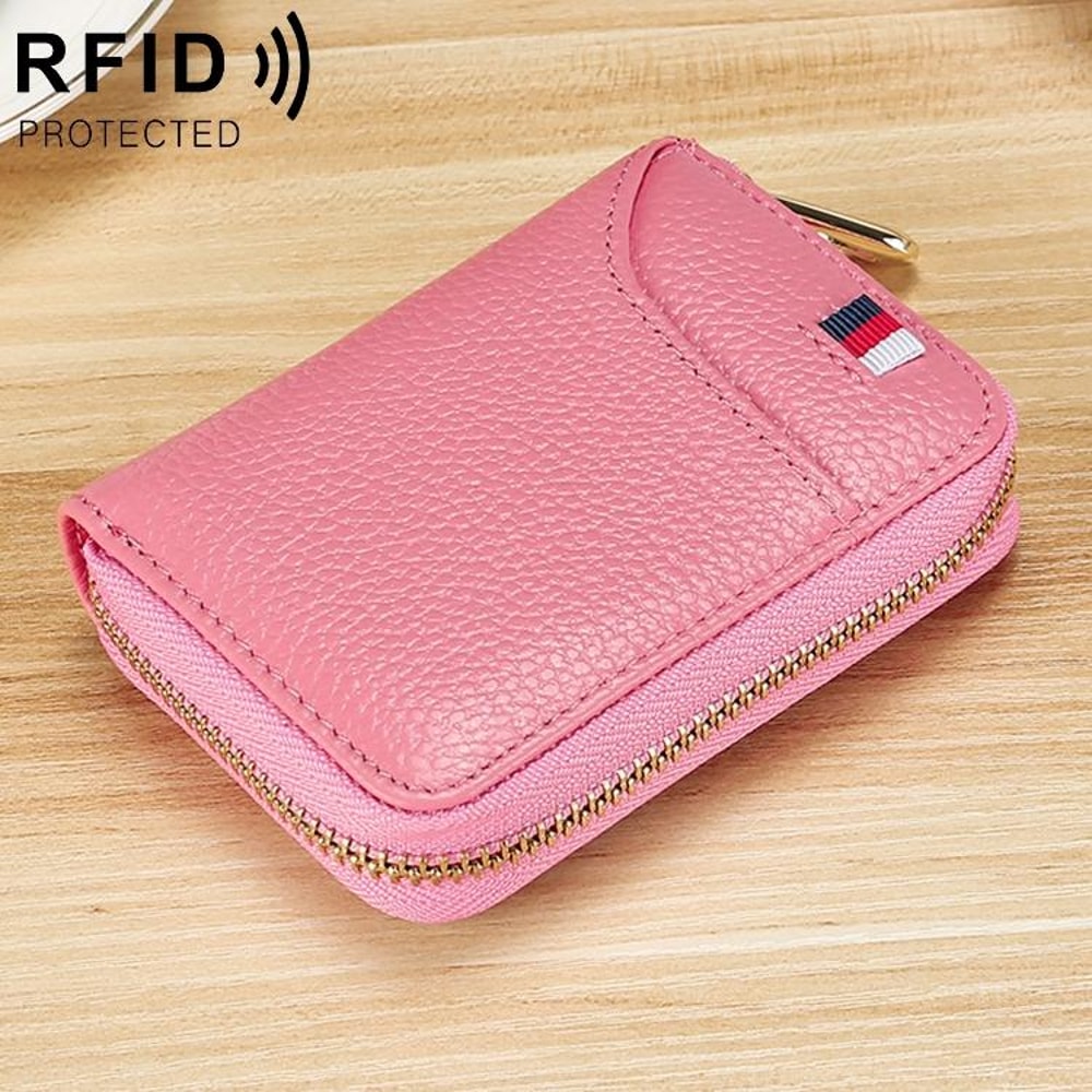 Elegant RFID Blocking Wallet For Women With Multi Card Organizer And Soft Leather Design 11