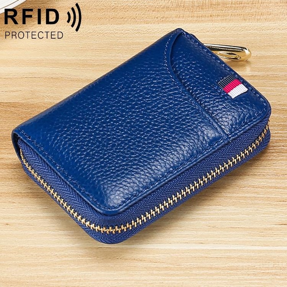 Elegant RFID Blocking Wallet For Women With Multi Card Organizer And Soft Leather Design 12