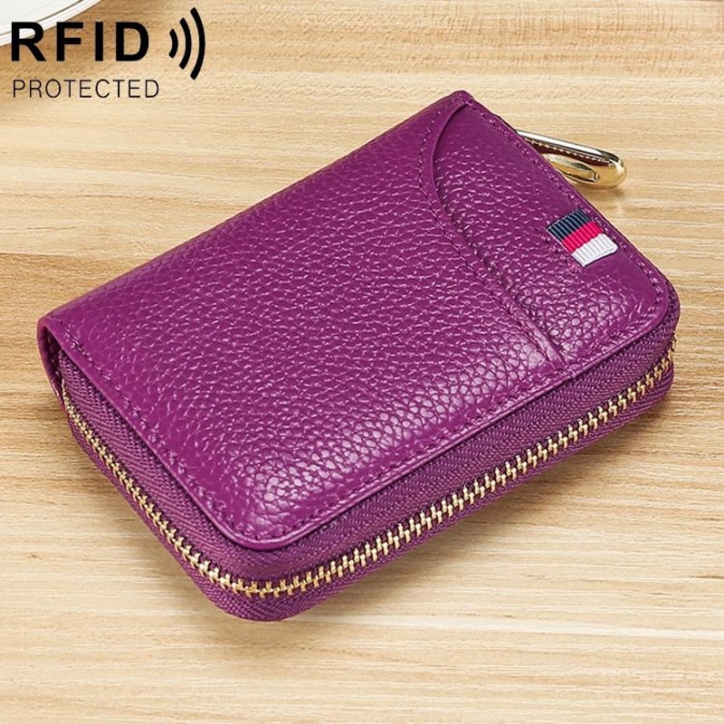 Elegant RFID Blocking Wallet For Women With Multi Card Organizer And Soft Leather Design 13