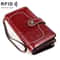 Elegant RFID Blocking Leather Wallet Clutch For Women With Large Capacity Card Slots 13