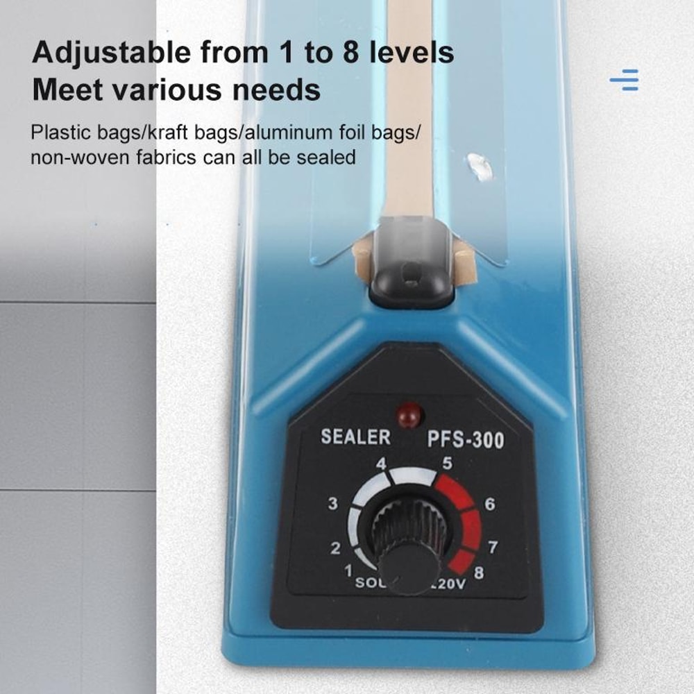300mm Impulse Bag Sealer Heat Sealing Machine For Plastic Poly Bags 3