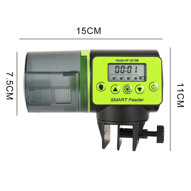 Smart Auto Fish Feeder With Timer For Aquarium And Goldfish Tanks 1