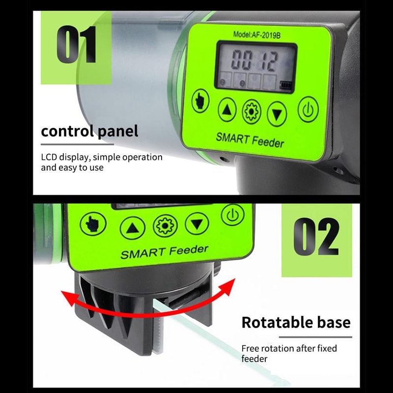Smart Auto Fish Feeder With Timer For Aquarium And Goldfish Tanks 3