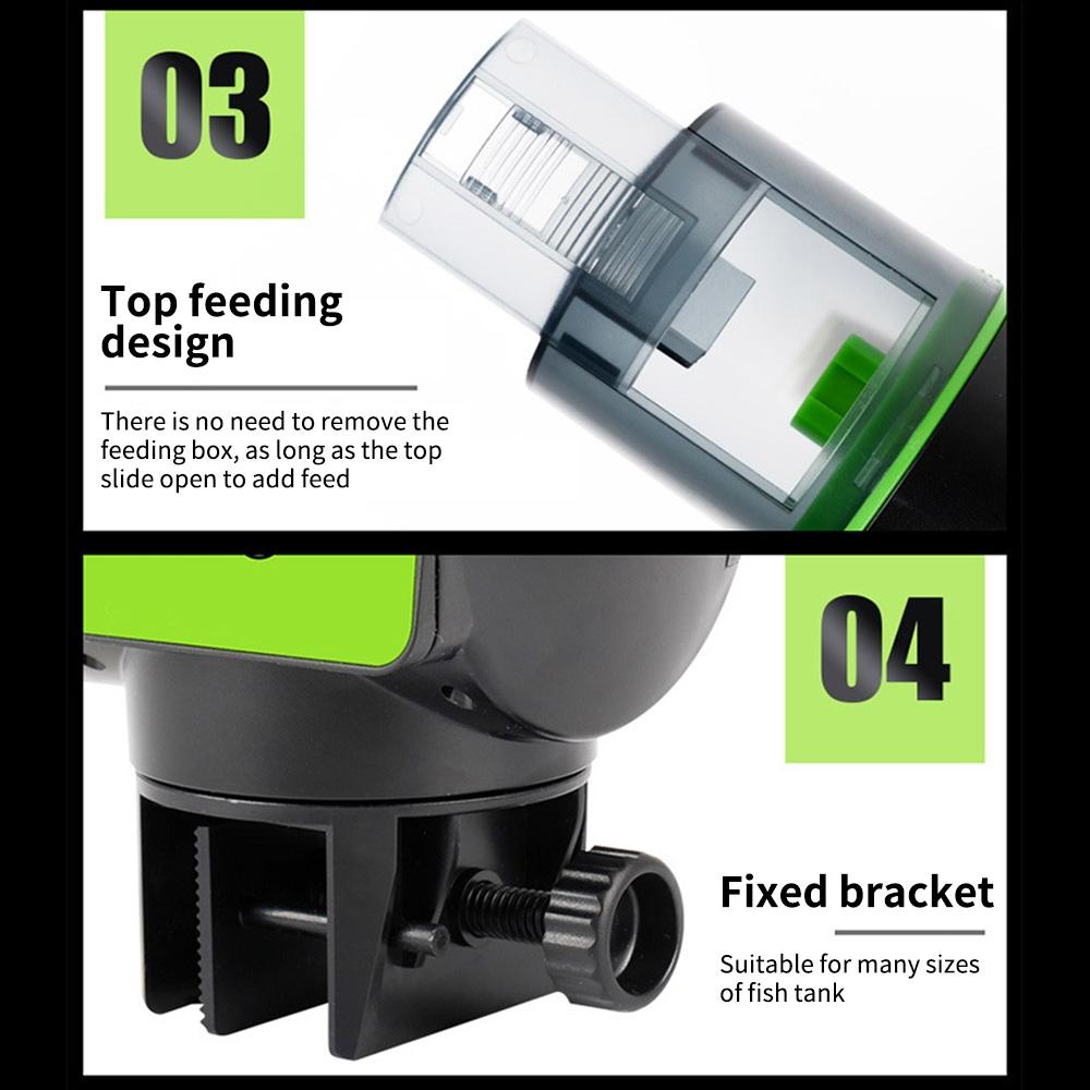 Smart Auto Fish Feeder With Timer For Aquarium And Goldfish Tanks 4