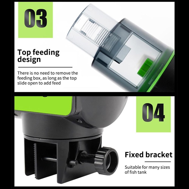 Smart Auto Fish Feeder With Timer For Aquarium And Goldfish Tanks 4