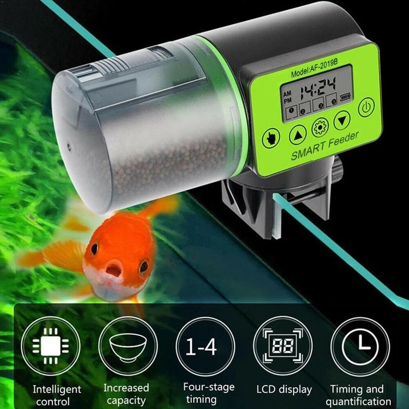 Smart Auto Fish Feeder With Timer For Aquarium And Goldfish Tanks 7