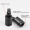 Windurate Universal Joint Socket Adapter for Electric Wrench & Impact Driver Heavy Duty CR-MO Steel