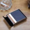 Vintage Cigarette Case With Magnetic Buckle Leather Finish For Men 4