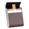 Vintage Cigarette Case With Magnetic Buckle Leather Finish For Men 7