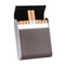 Vintage Cigarette Case With Magnetic Buckle Leather Finish For Men 10