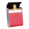 Vintage Cigarette Case With Magnetic Buckle Leather Finish For Men 9