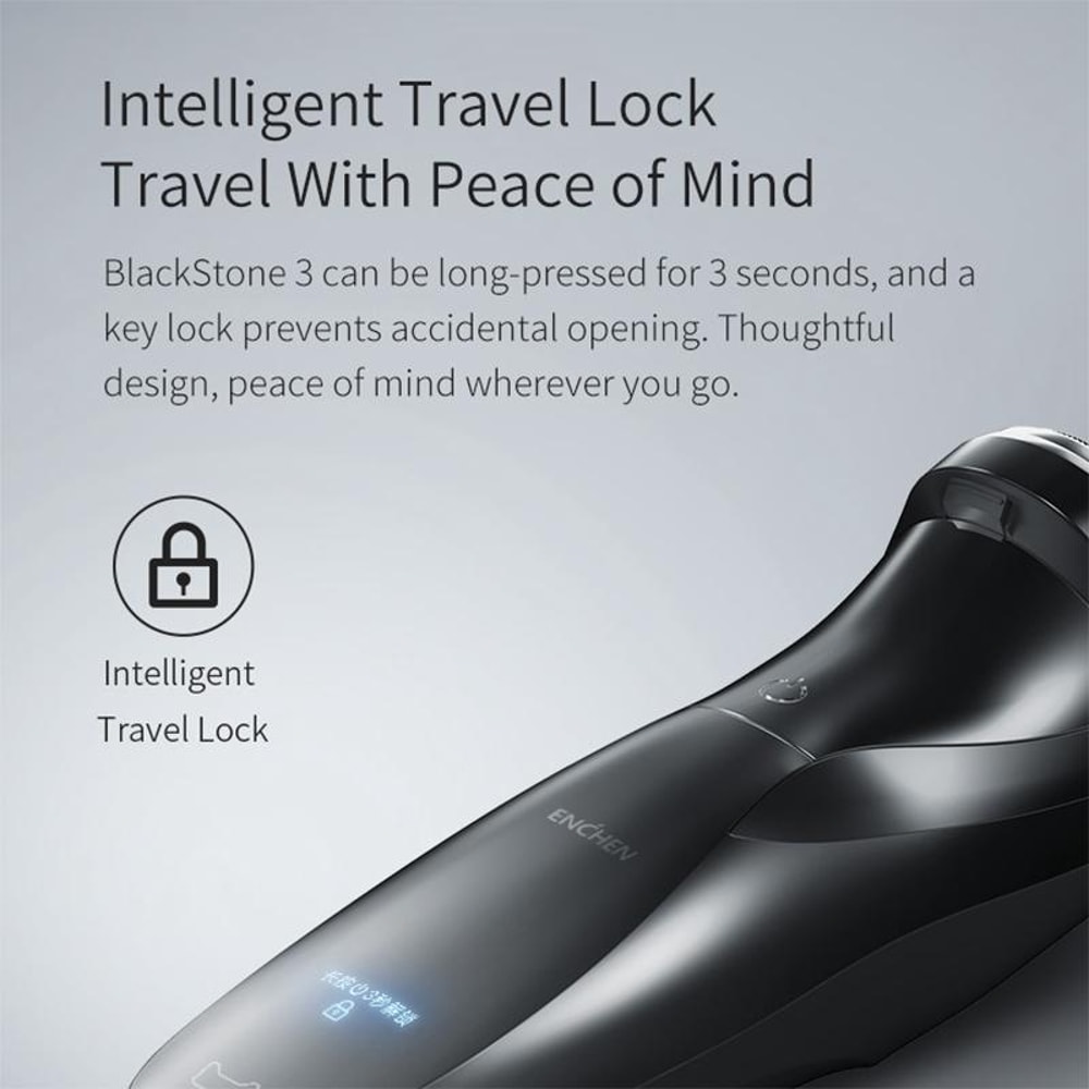 Electric Shaver for Men with 3D Triple Cutter Heads