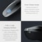 Electric Shaver for Men with 3D Triple Cutter Heads