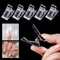 15PCS Nail Extension Clips For Poly Gel Acrylic Nail Mold Fixing 0