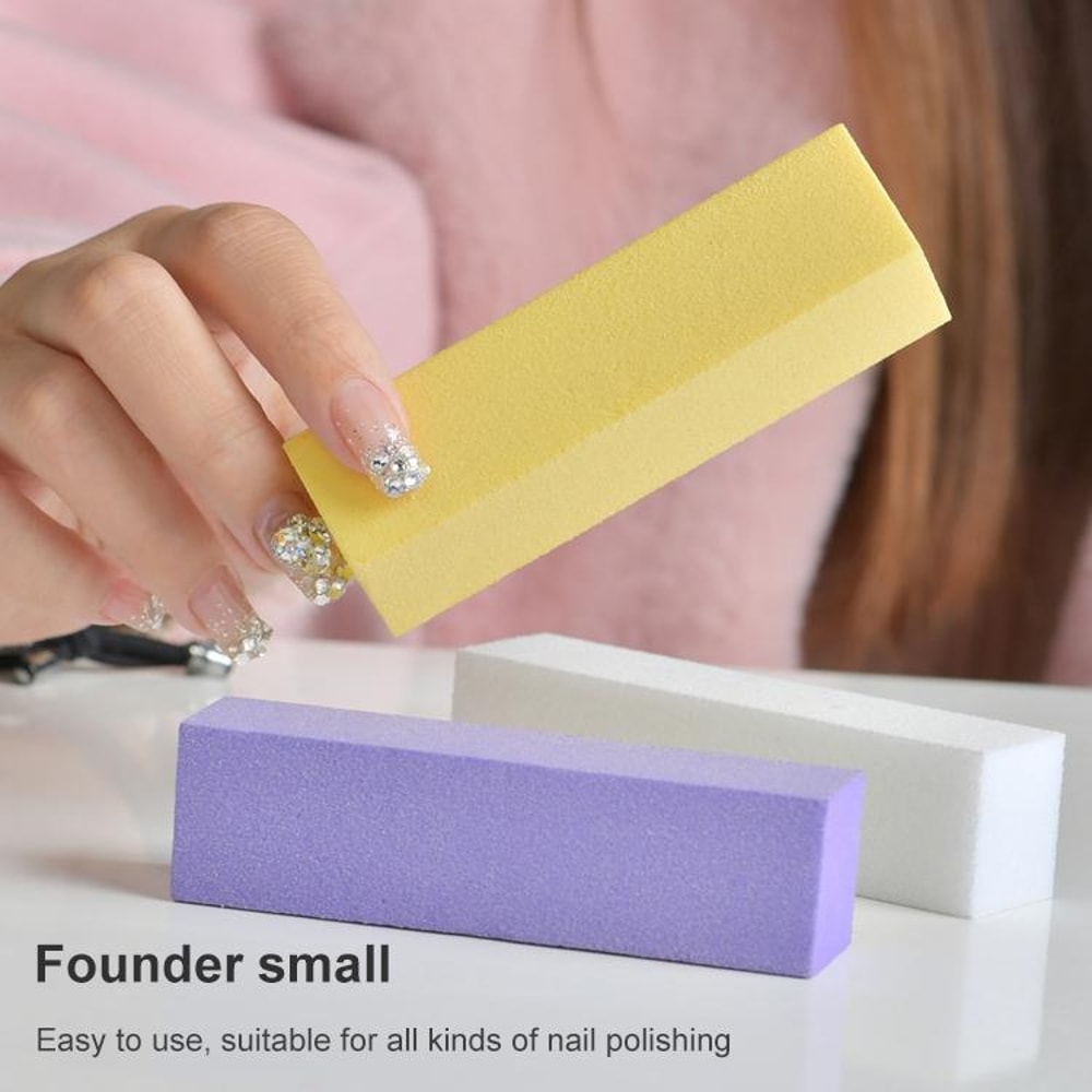 10PCS Nail Buffer Block Set for Smooth Shaping and Salon-Quality Manicure Care