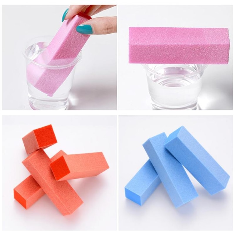 10PCS Nail Buffer Block Set for Smooth Shaping and Salon-Quality Manicure Care