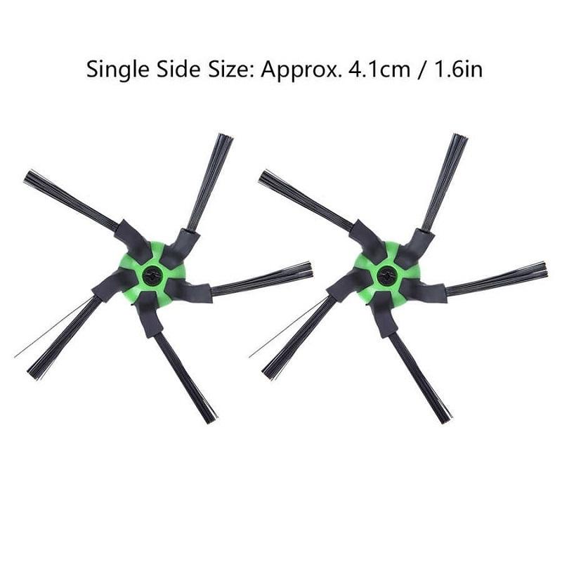 6PCS iRobot S9 Side Brush Replacement Kit for S9 & S9+ Robot Vacuum Cleaners