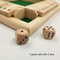 Montessori Wooden Shut The Box Game For Kids Adults Interactive Math Board Game 3