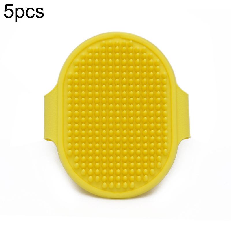 5PCS Soft Silicone Pet Bath Brush Glove For Dogs Cats Grooming Massage And Shedding Care 6