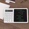 Smart LCD Writing Tablet Calculator With Stand Portable Memo Pad For Office Study 4