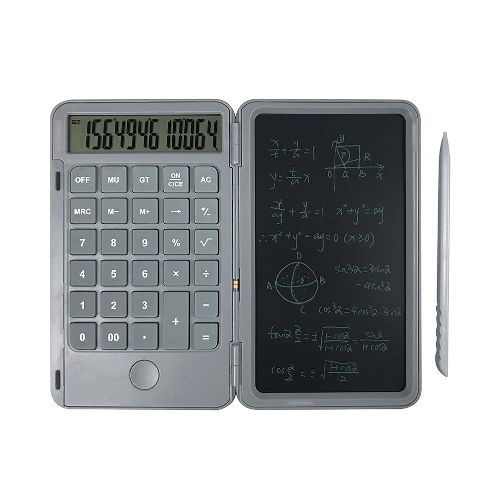Smart LCD Writing Tablet Calculator With Stand Portable Memo Pad For Office Study 6