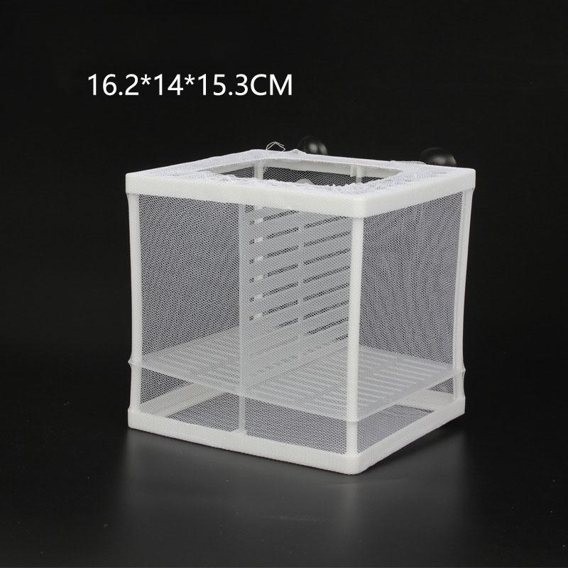 Aquarium Fish Breeding Isolation Box With Suction Cups For Fry Guppy Tropical Fish 2