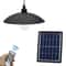 Solar Powered Outdoor Wall Lamp with Remote Control Dual Color Waterproof Security Light