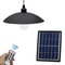 Solar Powered Outdoor Wall Lamp with Remote Control Dual Color Waterproof Security Light