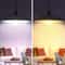 Solar Powered Outdoor Wall Lamp with Remote Control Dual Color Waterproof Security Light
