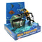 Pneumatic Aquarium Decoration Diver Treasure Hunter Ornament for Fish Tanks