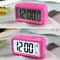 Smart Night Light Digital Alarm Clock With Temperature Display Snooze Function 12