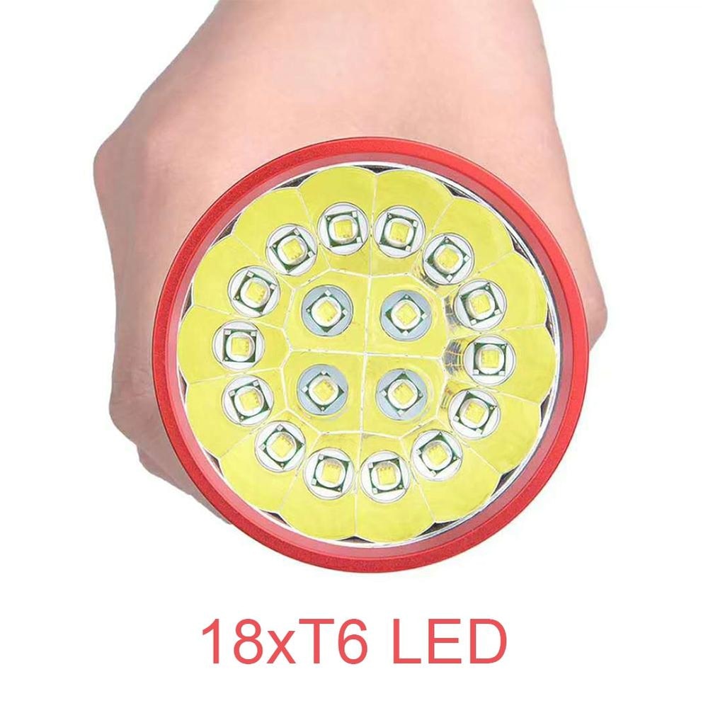 LED Flashlight with USB Charging & 3 Light Modes