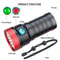 LED Flashlight with USB Charging & 3 Light Modes