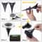 2PCS IP65 Solar Ground Lights For Garden Pathways Outdoor Landscapes 5