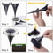 2PCS IP65 Solar Ground Lights For Garden Pathways Outdoor Landscapes 5
