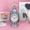 Vintage Oil Lamp Style Retro Table Clock Decorative Alarm Clock For Home Office 1