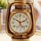 Vintage Oil Lamp Style Retro Table Clock Decorative Alarm Clock For Home Office 2
