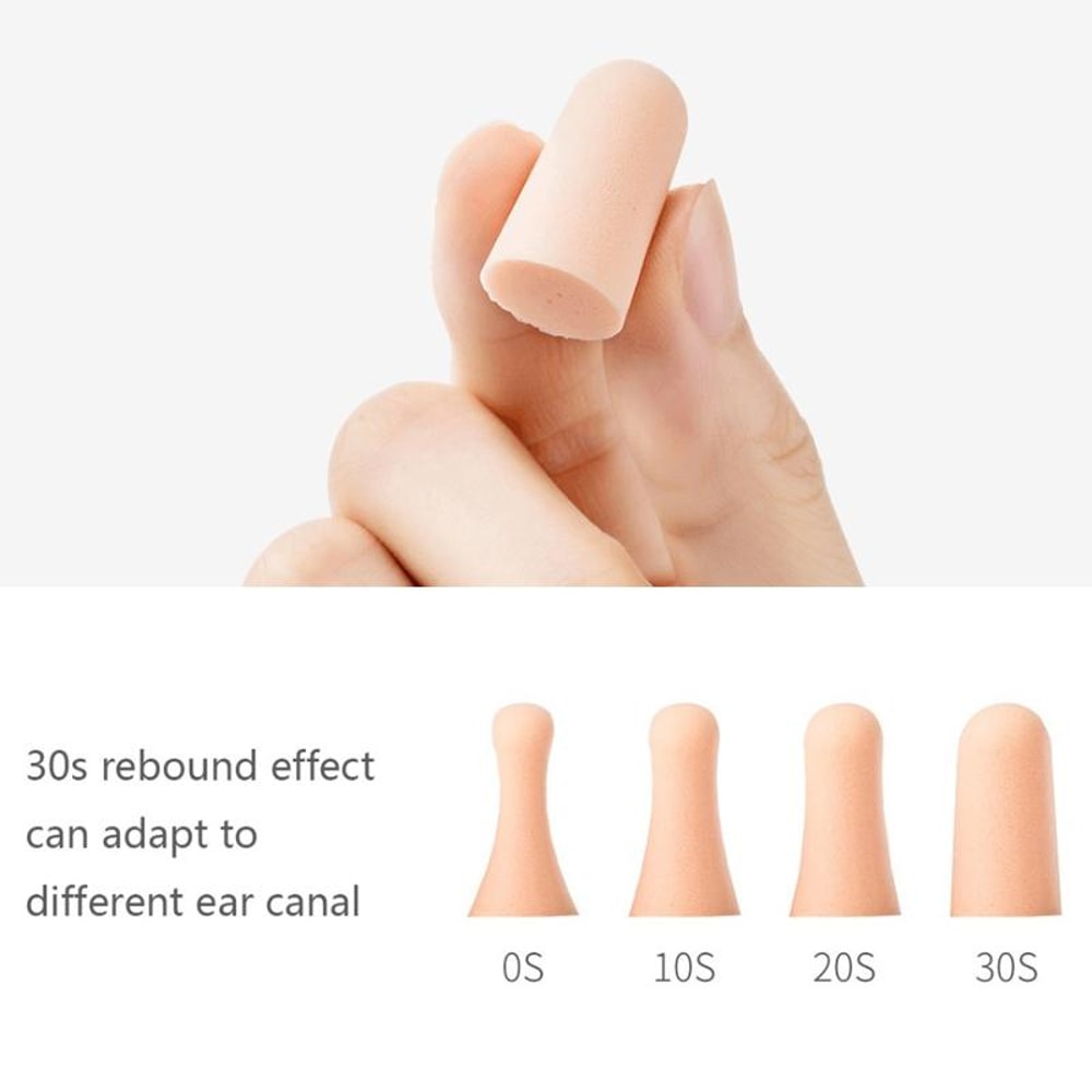 Reusable Noise Reduction Earplugs For Sleep Travel Focus 1