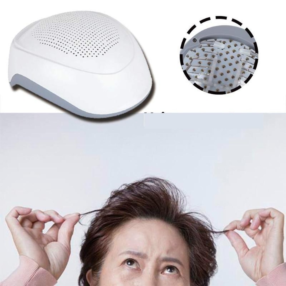 Laser Hair Growth Therapy Helmet 650nm Red Light Scalp Treatment Cap For Hair Loss 6
