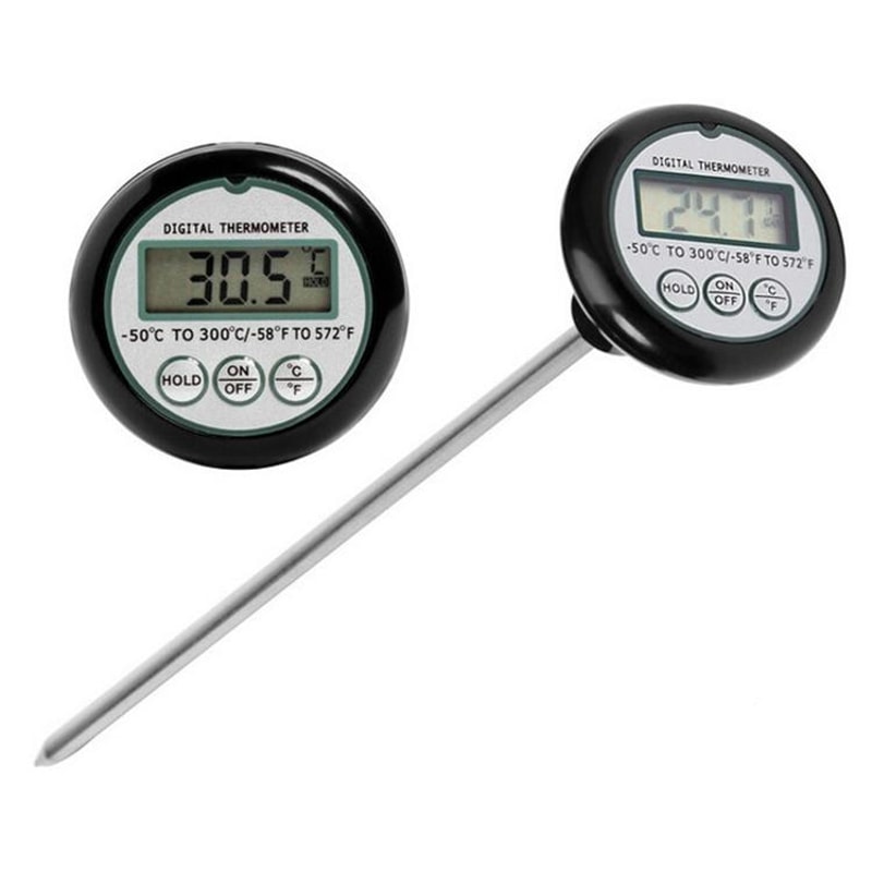Instant Digital Meat Thermometer For BBQ Kitchen Cooking Liquids 1