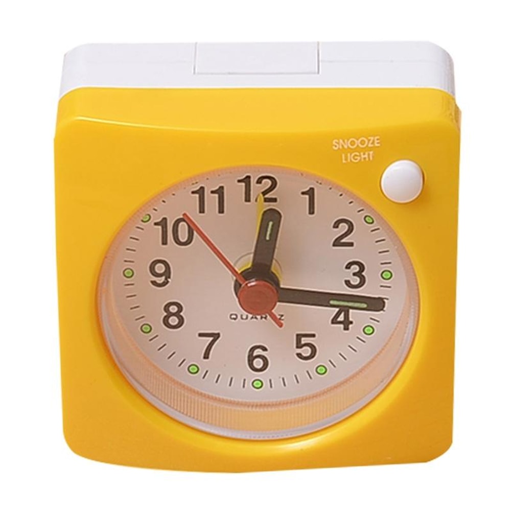 Silent Glow Bedside Alarm Clock With Night Light For Bedroom Kids 6