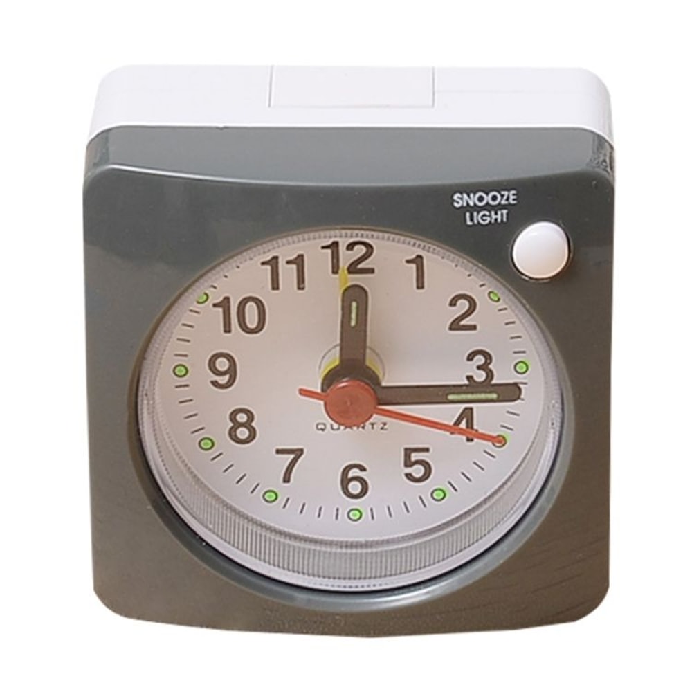 Silent Glow Bedside Alarm Clock With Night Light For Bedroom Kids 9