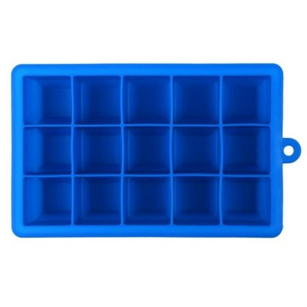 15 Grid Silicone Ice Cube Tray With Lid Large Square Slow Melting Ice Mold For Drinks Cocktails 7