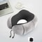 Magnetic Memory Foam Travel Neck Pillow For Airplane Car Office Comfort 1